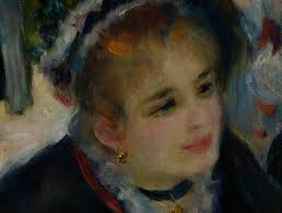 Detalle de Baile en el Moulin de la Galette de Renoir