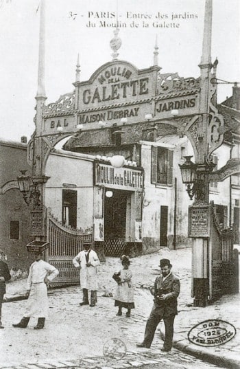 Entrada a Le Moulin de la Galette