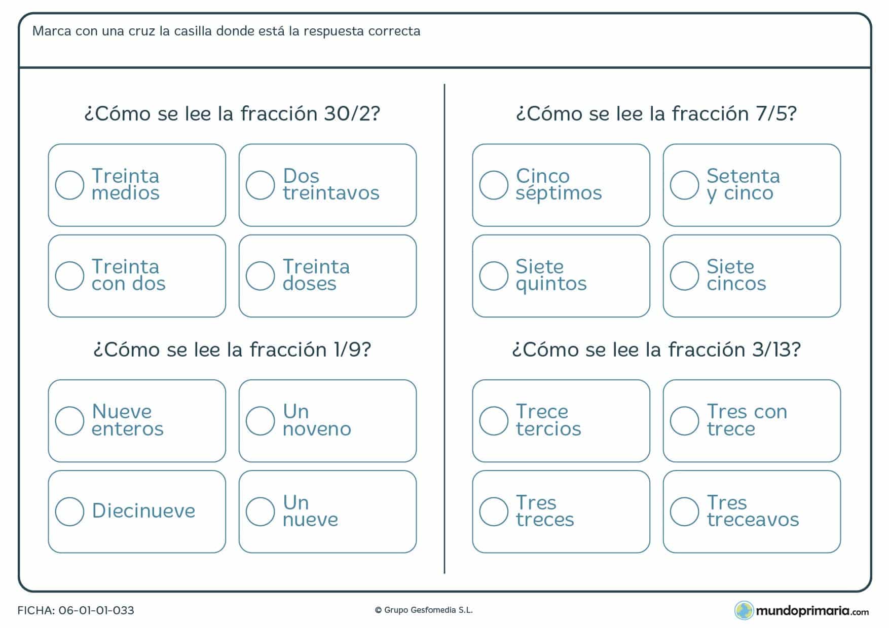 preguntas sobre problemas familiares ficha de acertar la lectura correcta de fracciones para preguntas sobre problemas familiares ficha de acertar la lectura correcta de fracciones para