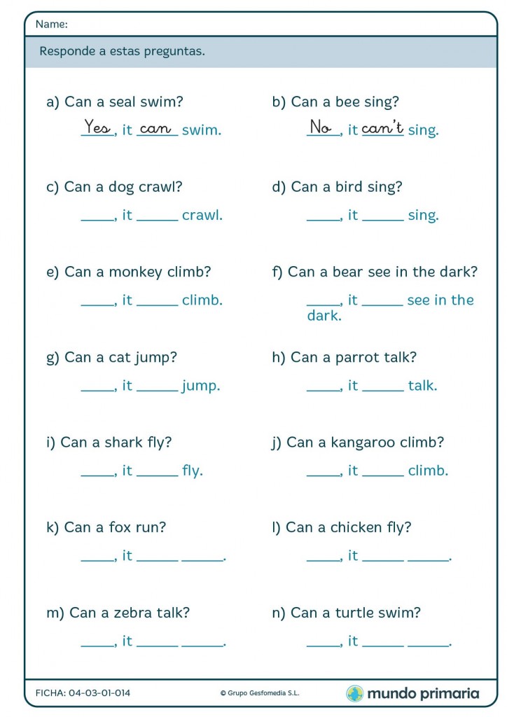 preguntas para responder si o no en ingles ficha en la que hay que responder a preguntas sobre preguntas para responder si o no en ingles ficha en la que hay que responder a preguntas sobre