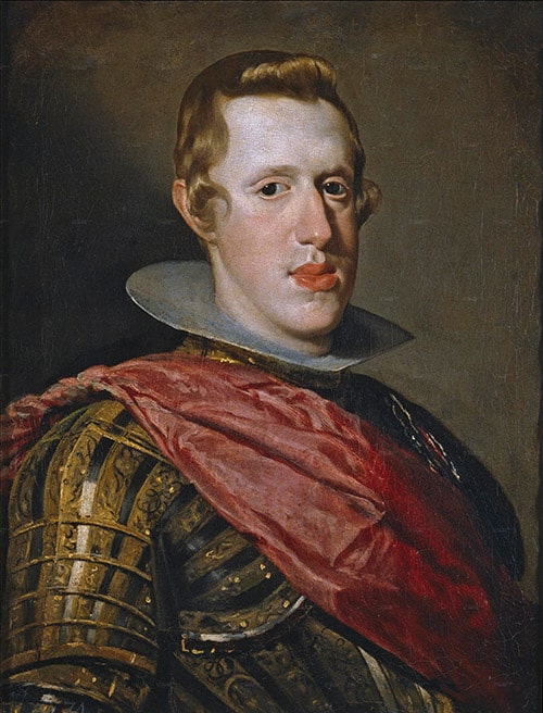 Felipe IV en armadura es uno de los muchos retratos que Velázquez hizo del rey de Espña