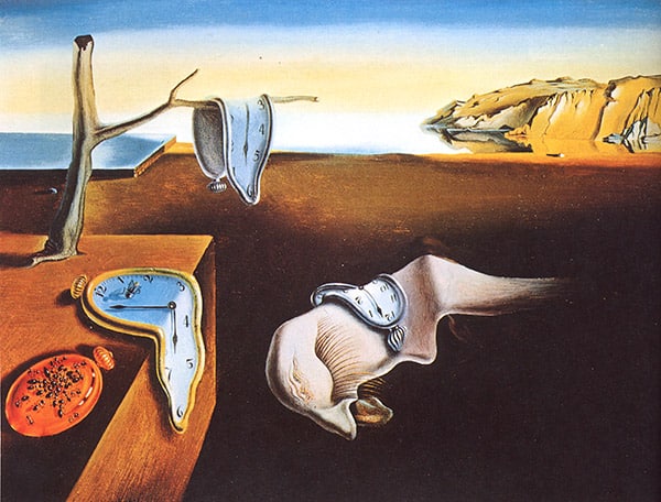 La persistencia de la memoria. Salvador Dalí