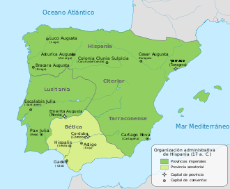 Provincias romanas Hispania Acueducto de Segovia