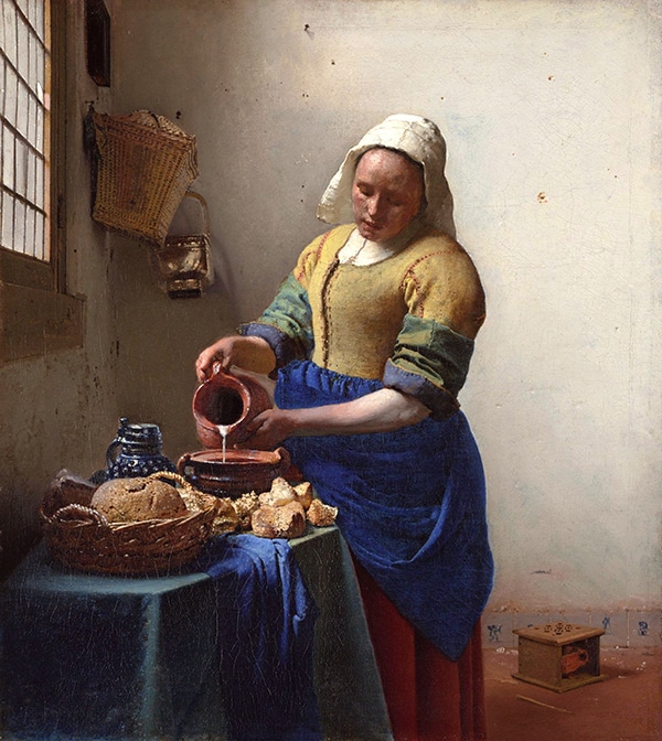 La-lechera-Vermeer-1661-La-joven-de-la-perla