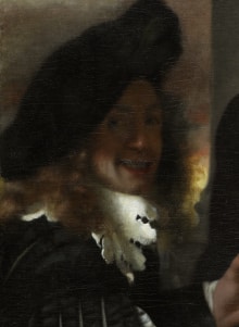 Posible autorretrato de Vermeer de Delft - 1656 - La joven de la perla