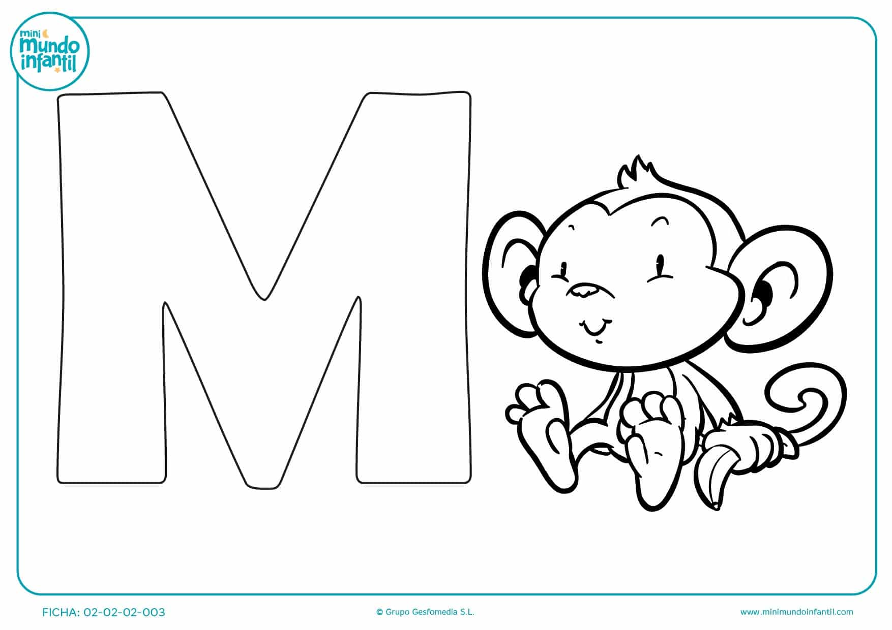 Actividades Con La Letra M Para Niños De Preescolar