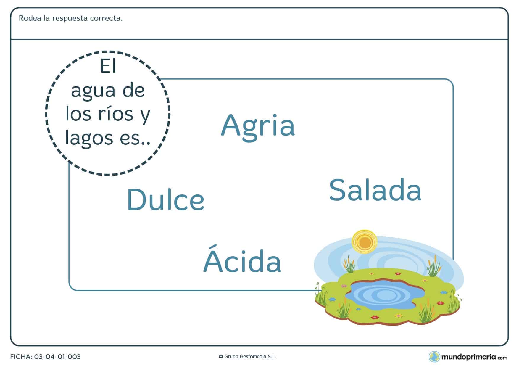 Ejercicios ciencias naturales