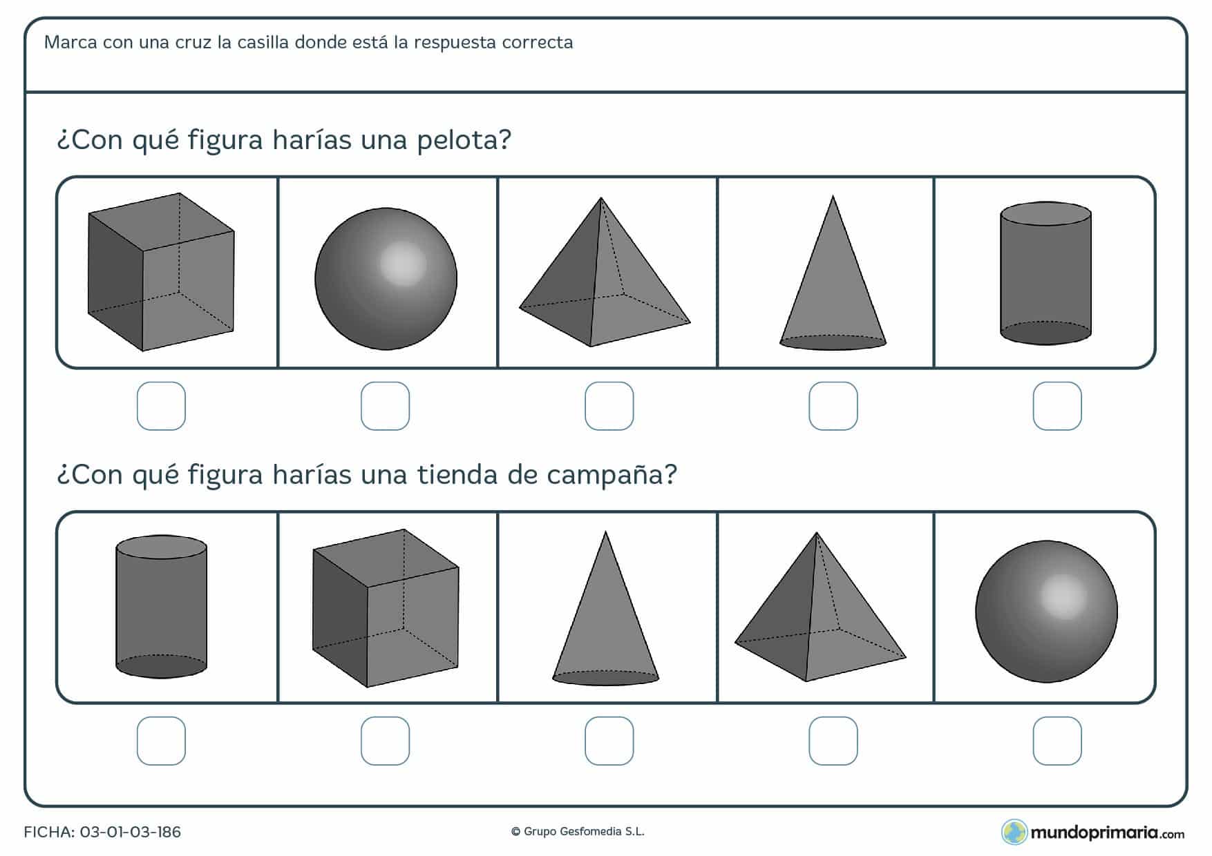 Ficha de averiguar el cubo con actividades para niños de 6 a 7 años