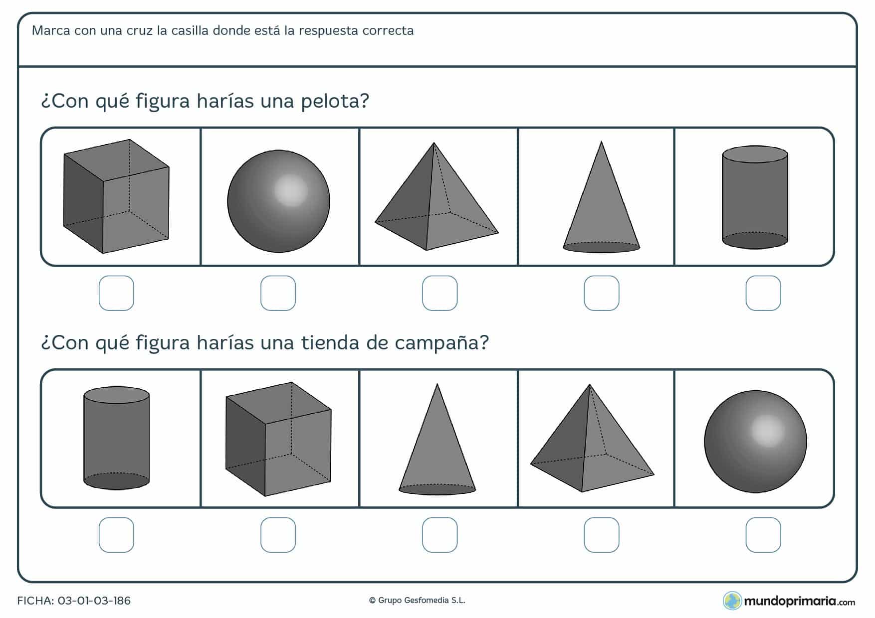 Ficha de averiguar el cubo con actividades para niños de 6 a 7 años