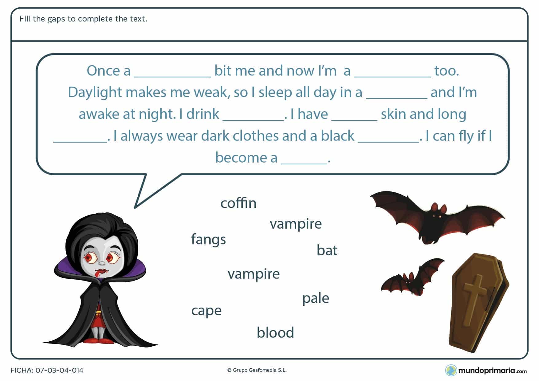 Resultado de imagen para TEXTOS DE halloween EN ingles