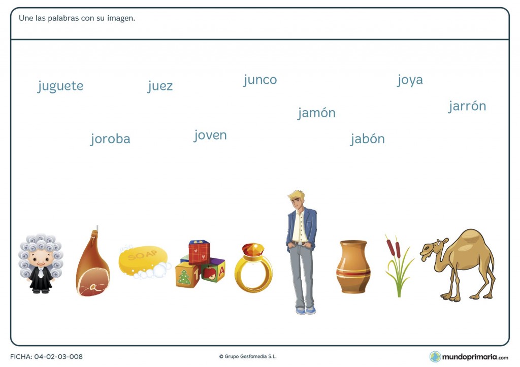 Palabras Con J Actividades De Letras, Letra J, Letras Palabras Con J Actividades De Letras, Letra J, Letras