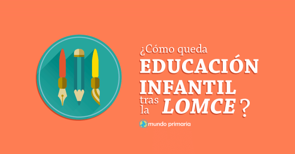 cómo queda Educación Infantil con la LOMCE