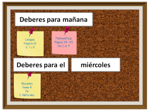 consejos para profesores sobre el TDAH, la pizarra de los deberes