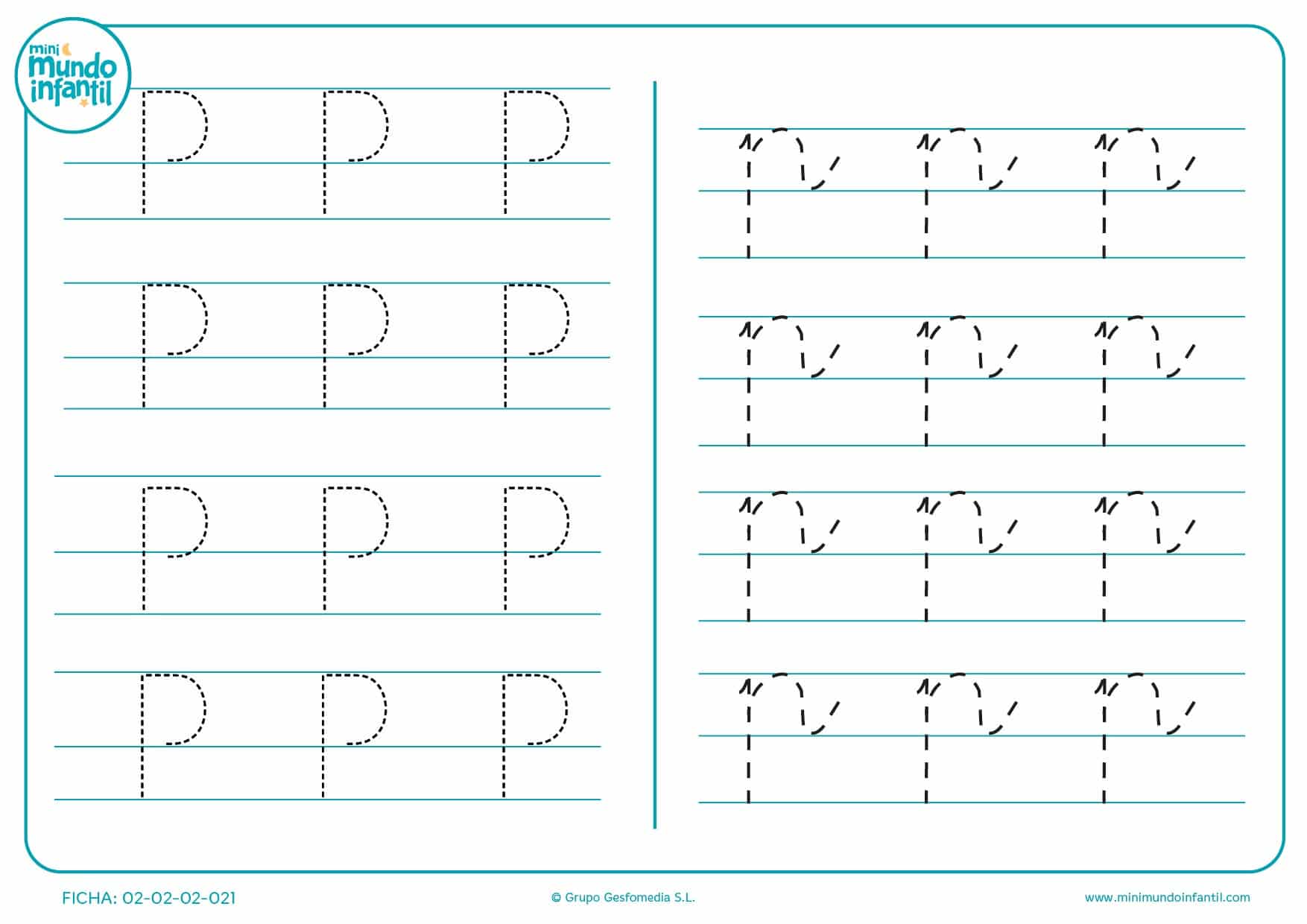 Fichas de grafomotricidad | Mundo Primaria