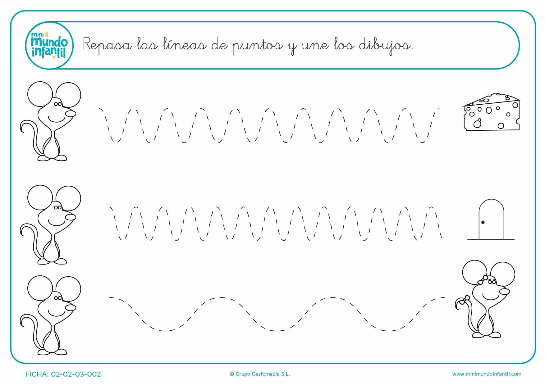 grafomotricidad 4 años fichas para dibujar