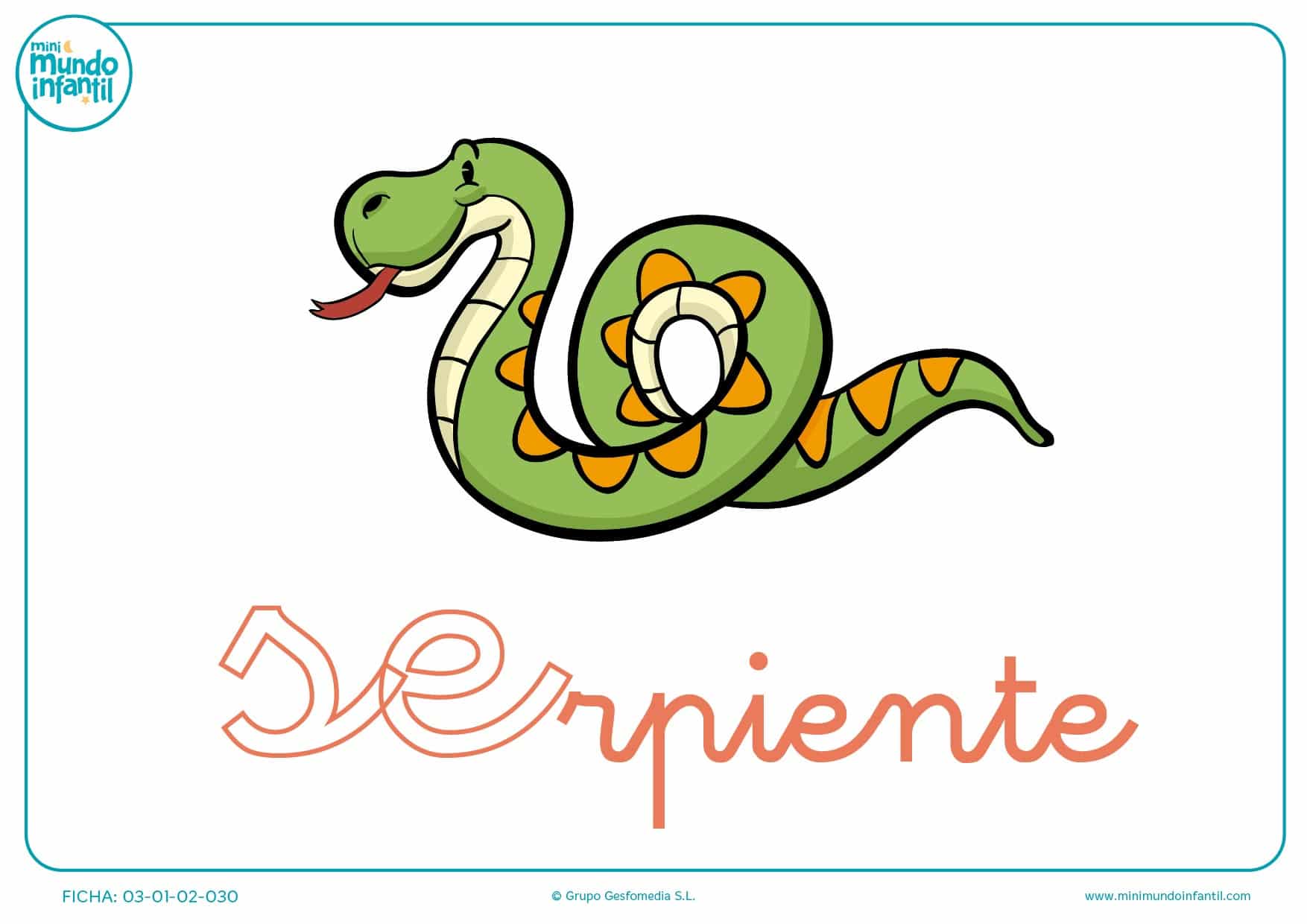 Fichas colorear lectoescritura