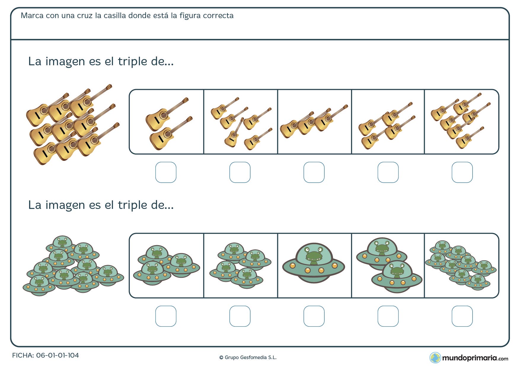 De las guitarras y los ovnis resolver el triple es divertido aprender