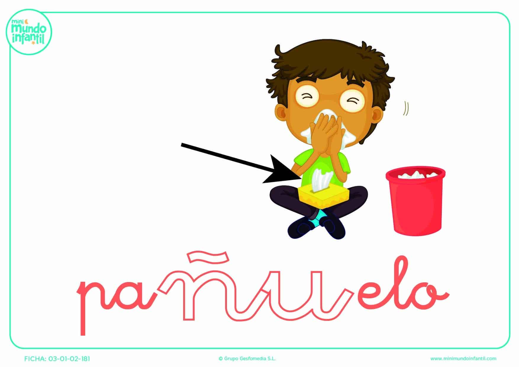 Lectoescritura colorear fichas