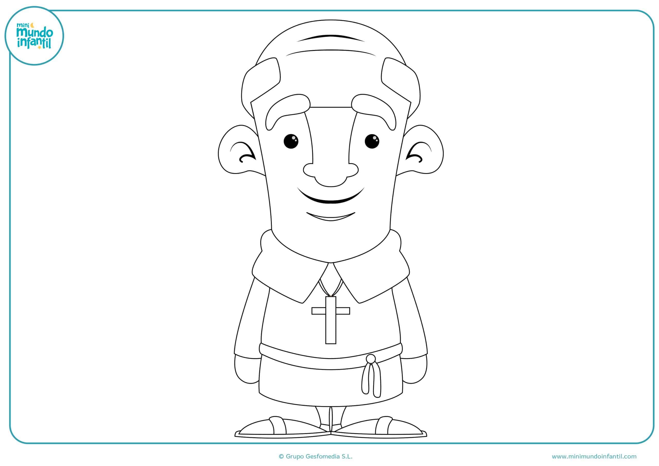 Dibujos profesiones colorear