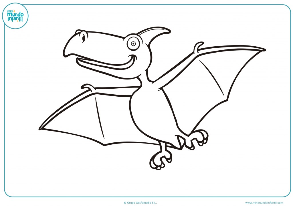 Dibujos de Dinosaurios para Colorear Imprimir y Pintar