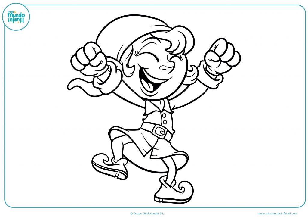 Dibujos Duendes Magicos Para Colorear E Imprimir - Dibujos para ...