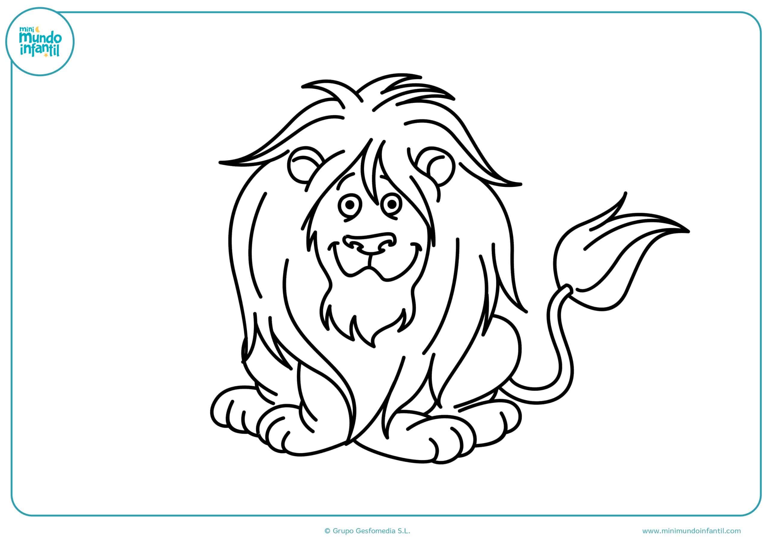 Colorear dibujos animales carnívoros
