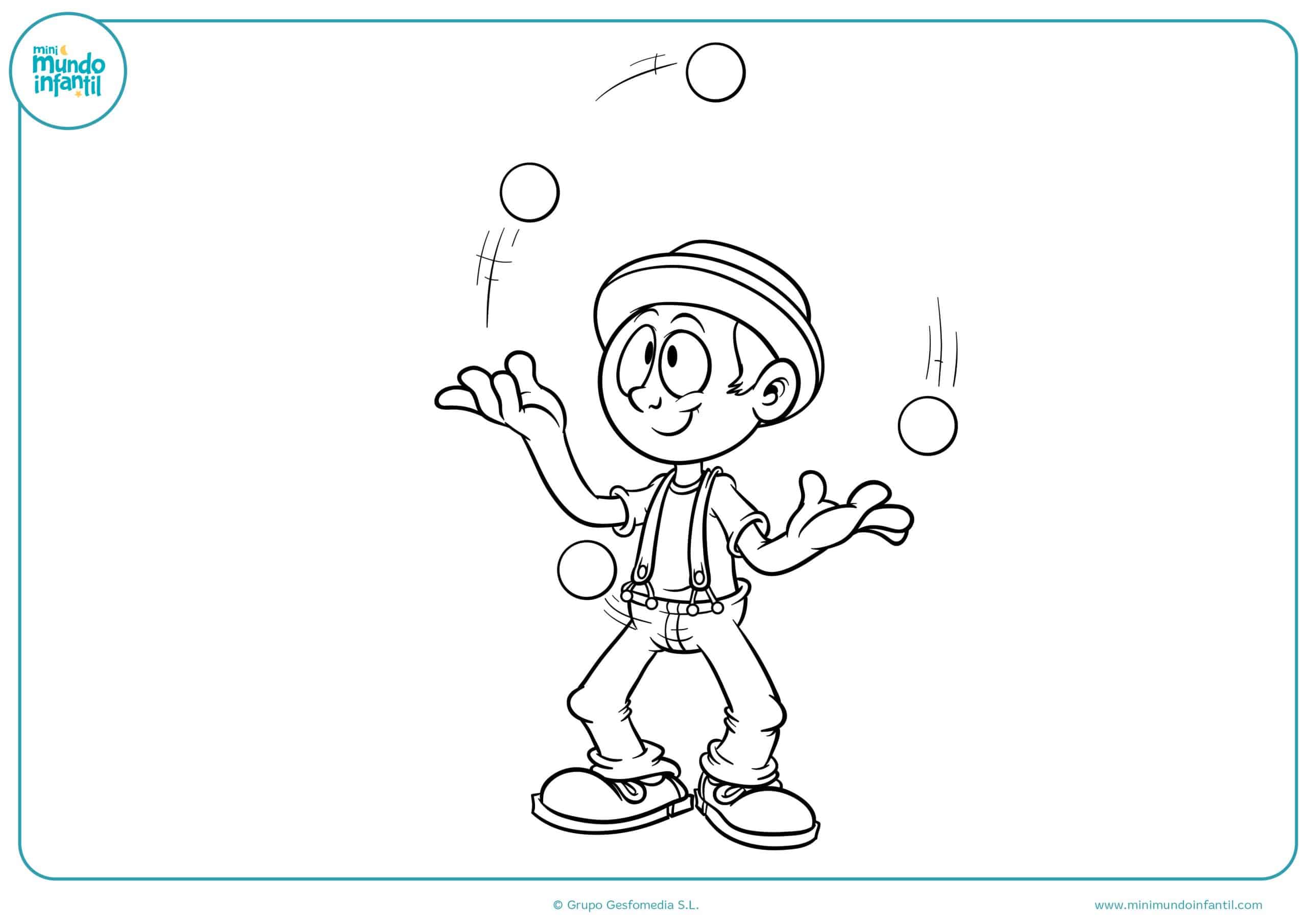 Dibujos profesiones para pintar