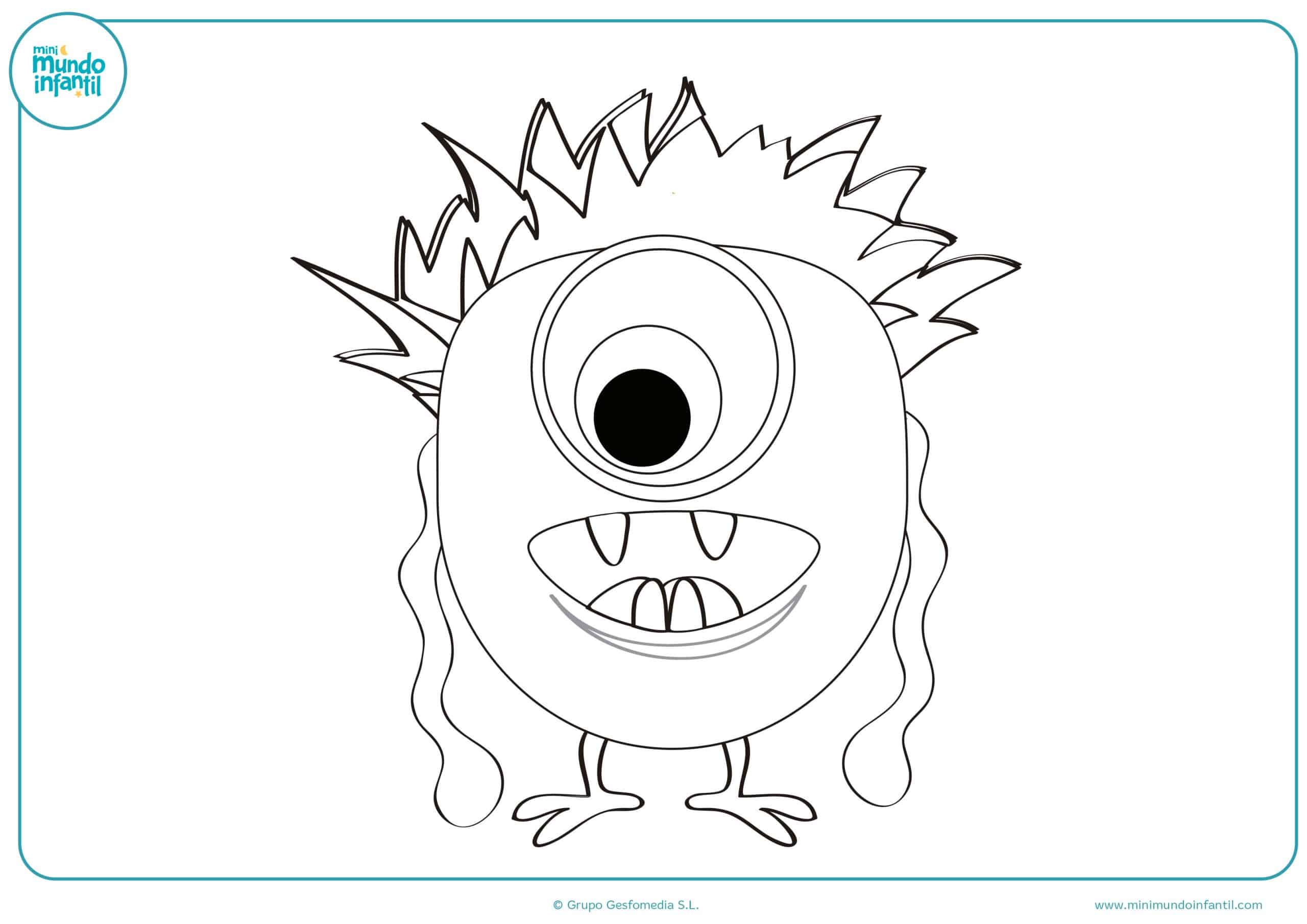 Dibujos marcianos colorear para imprimir