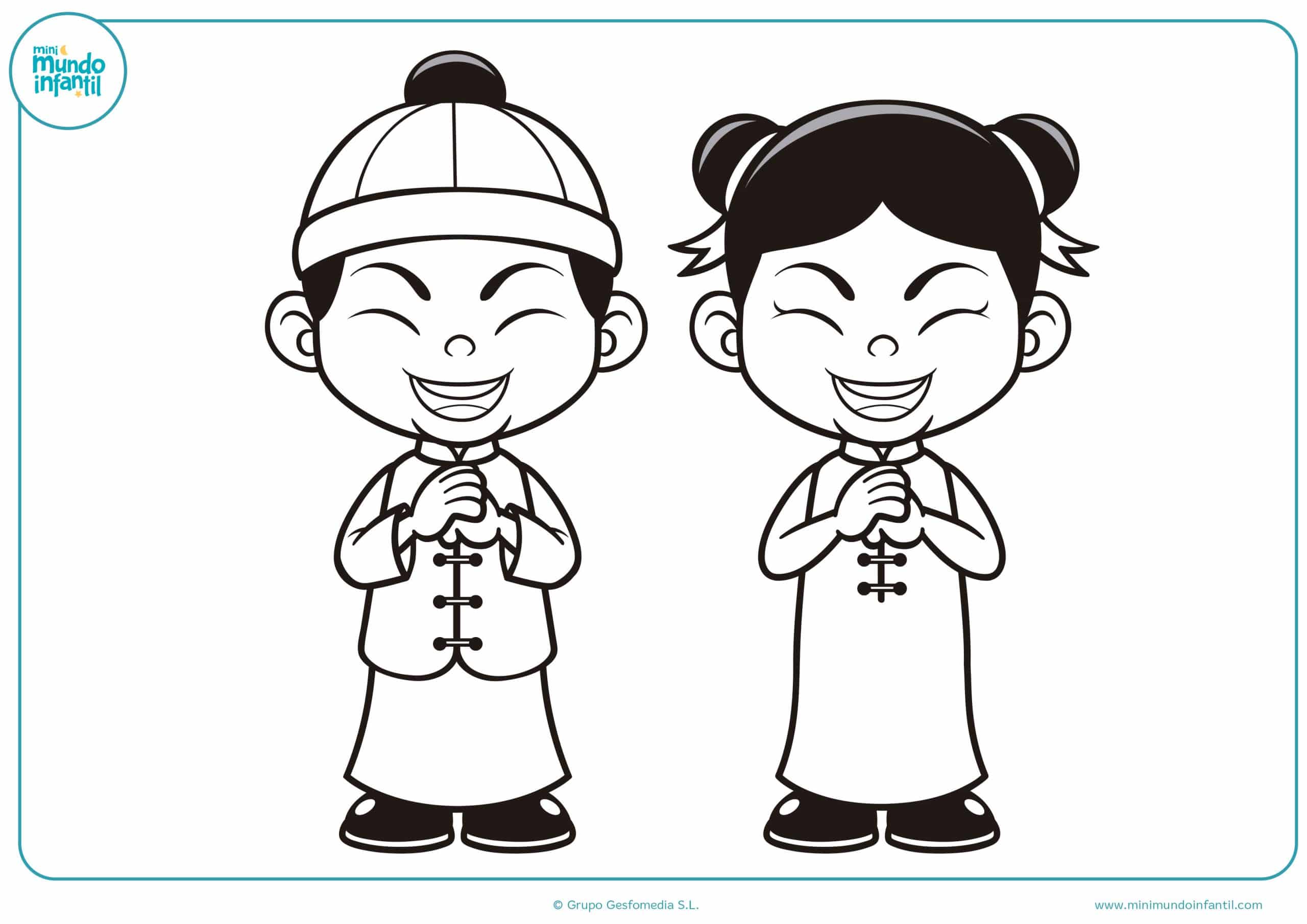 imagenes de conocer gente para colorear