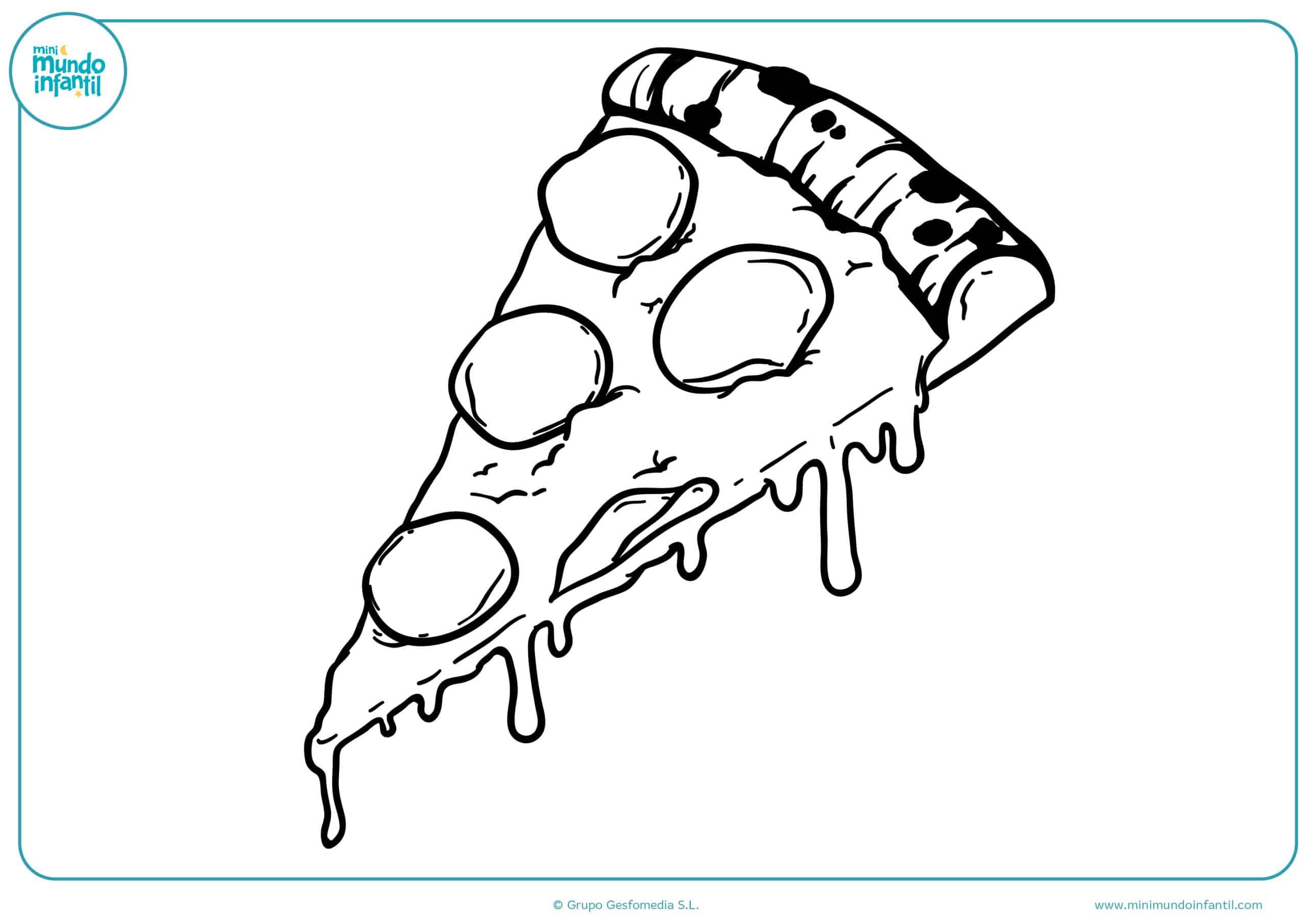 Dibujos carne colorear