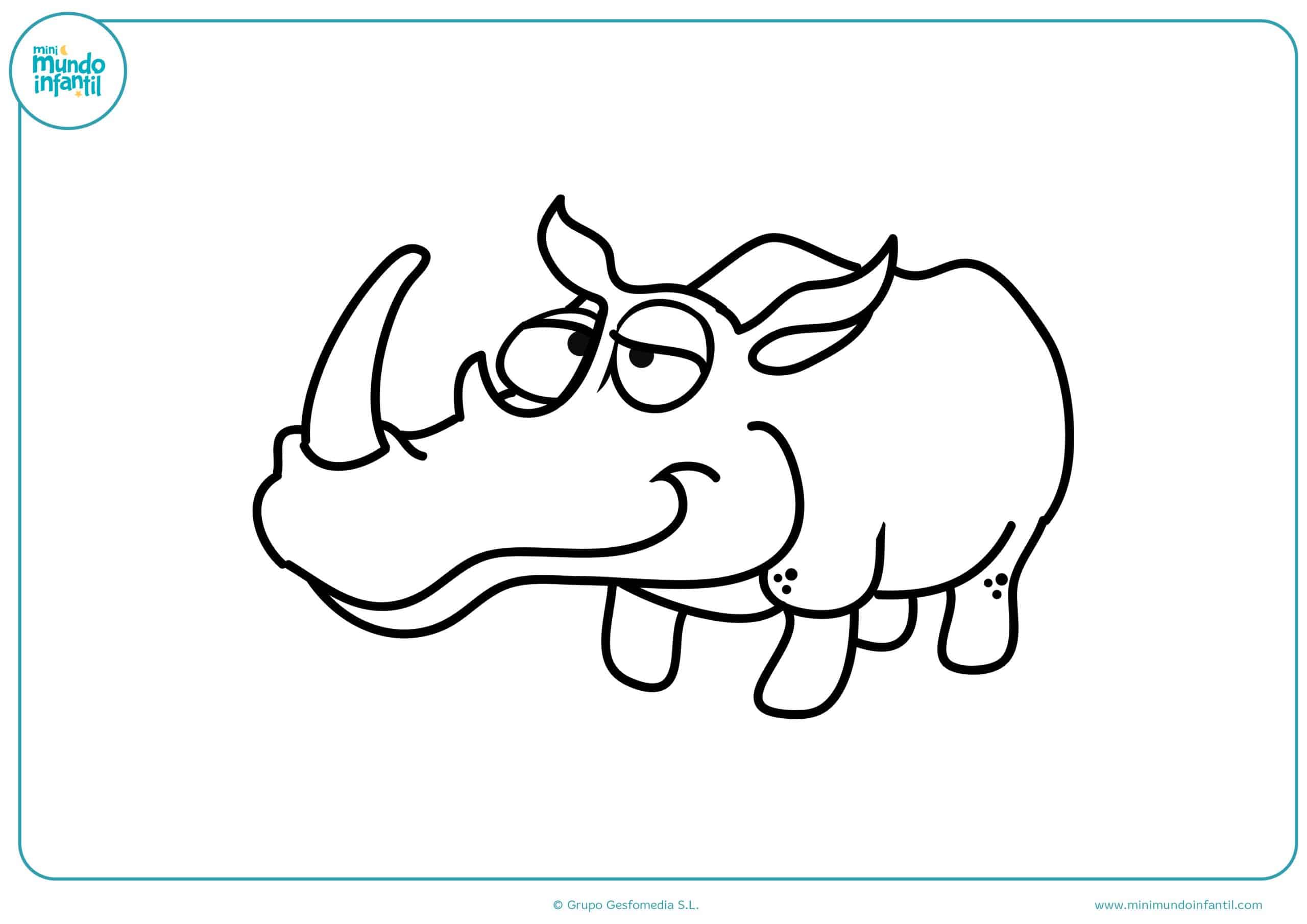 Dibujos colorear animales herbívoros para imprimir