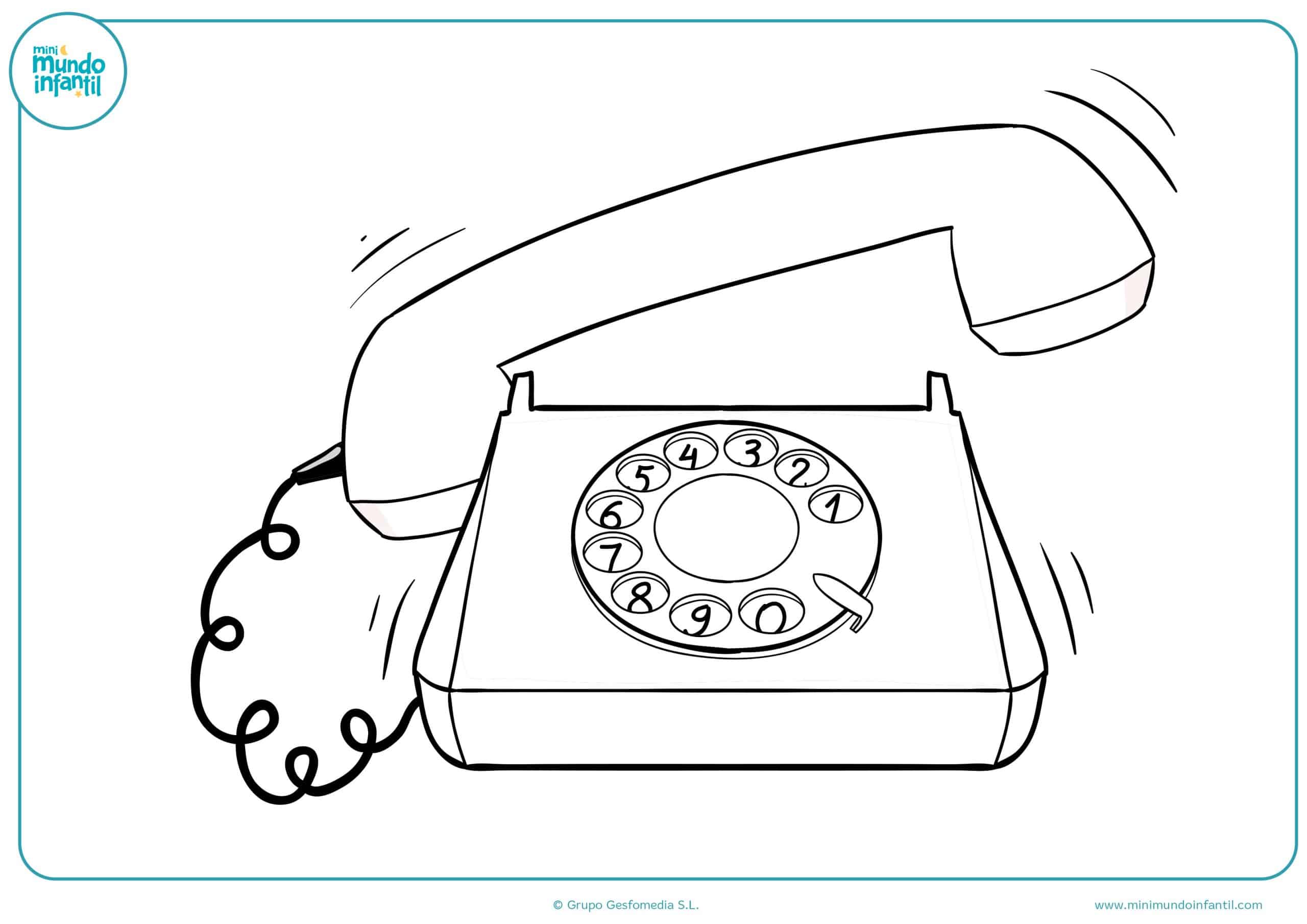 Dibujos De Telefonos Para Colorear E Imprimir Dibujos Cute Para Imprimir 