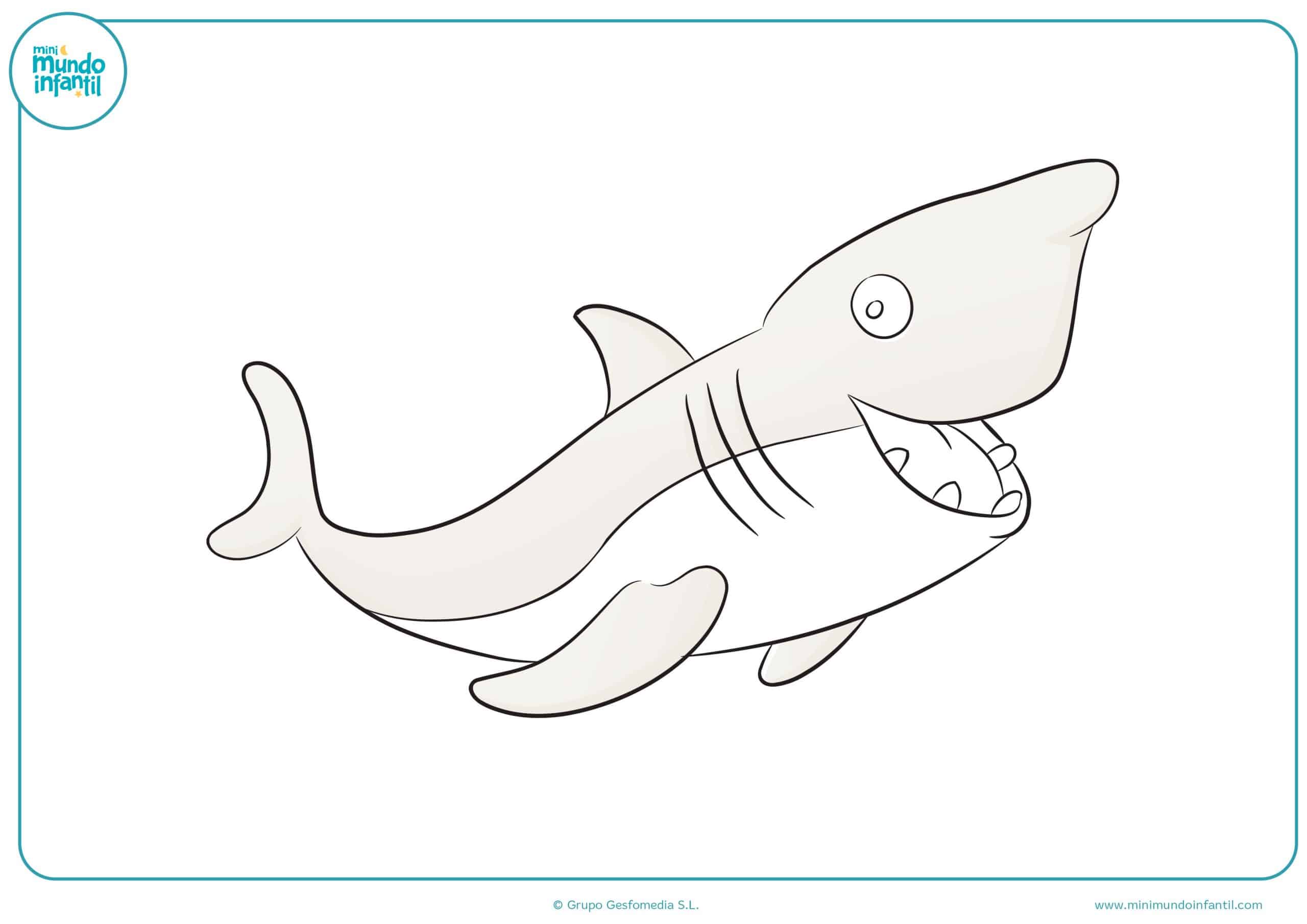 Marinos animales dibujos colorear
