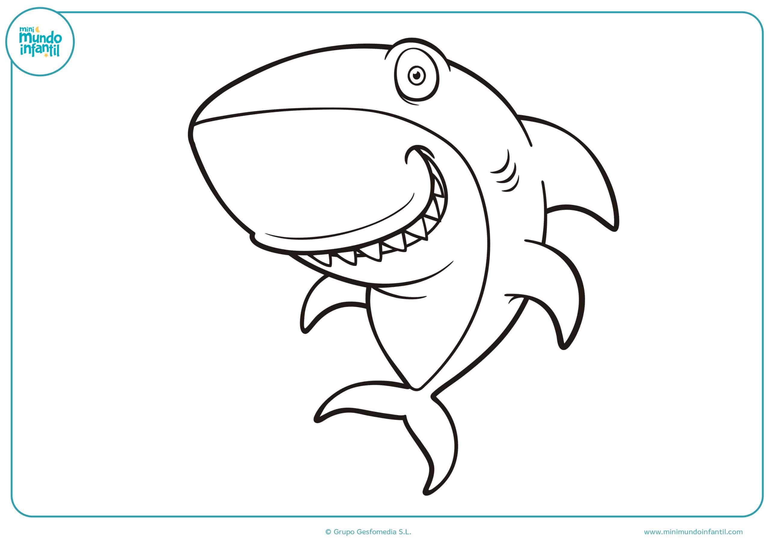 Marinos dibujos colorear animales