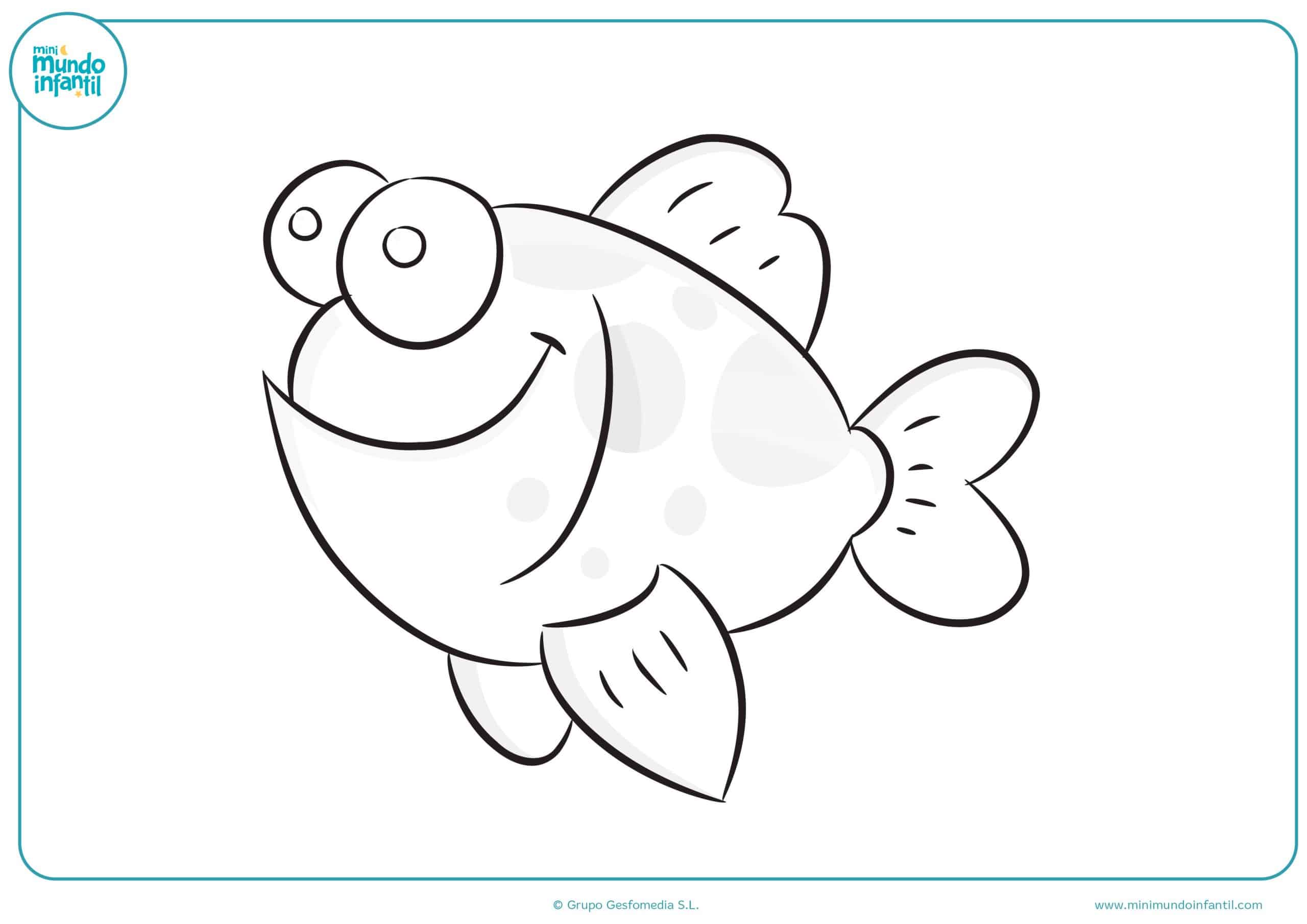 Dibujos animales marinos niños primaria