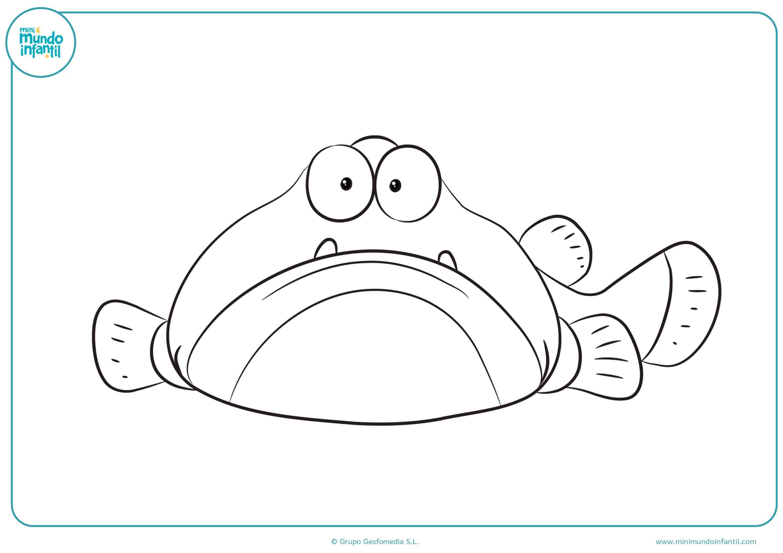 Imprimir dibujos marinos animales