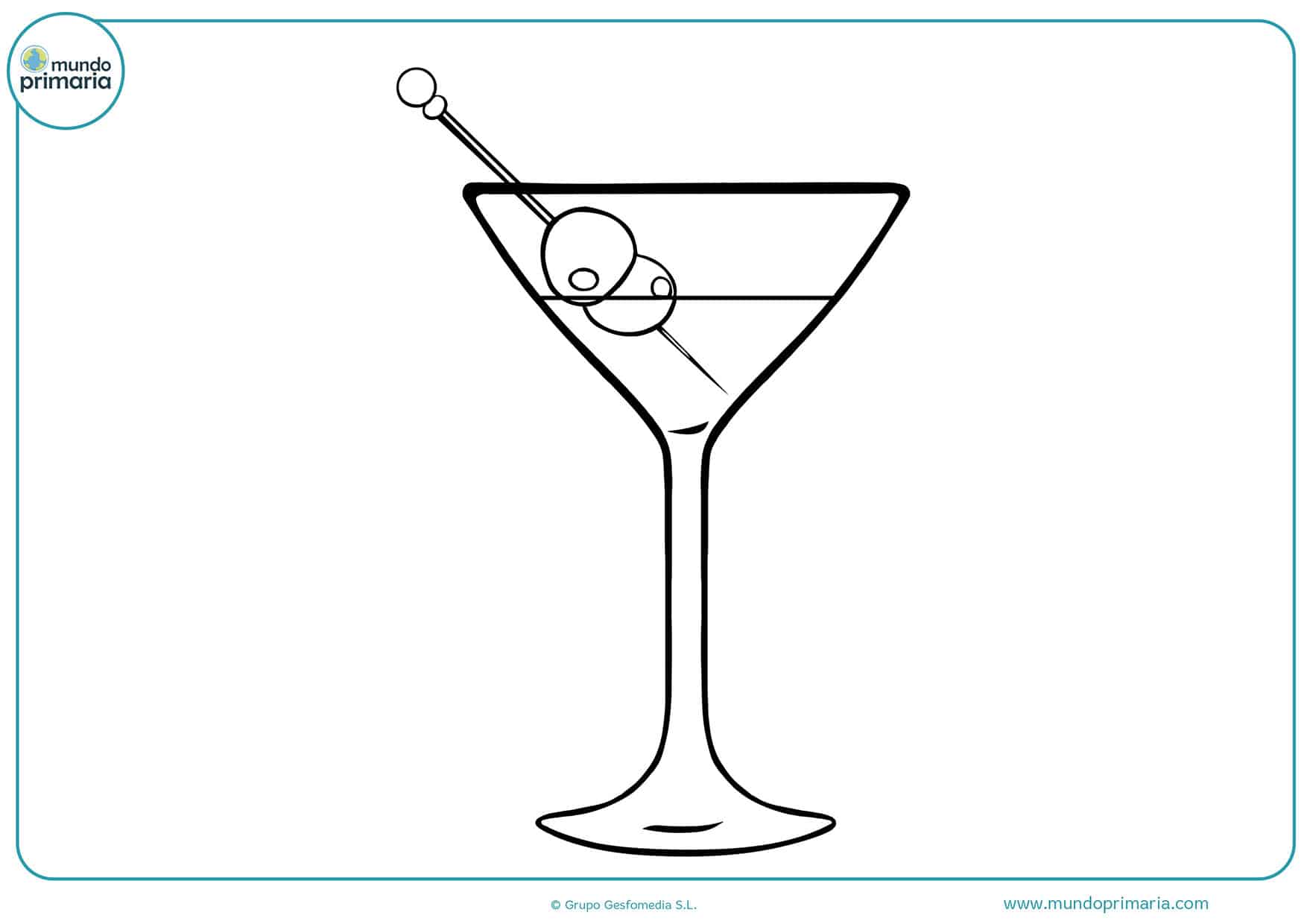 Dibujos De Bebidas Para Colorear