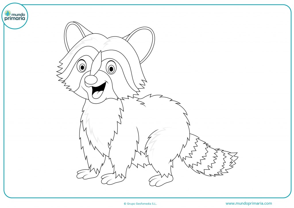 Dibujos de Animales del Bosque para Colorear e Imprimir