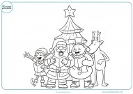 Dibujos de Navidad para Colorear e Imprimir 【Originales y Bonitos】