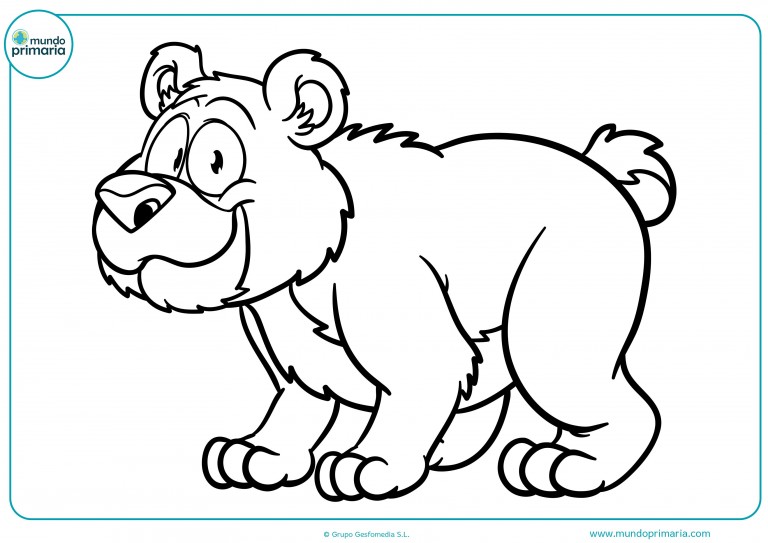 Dibujos de Animales del Bosque para Colorear e Imprimir