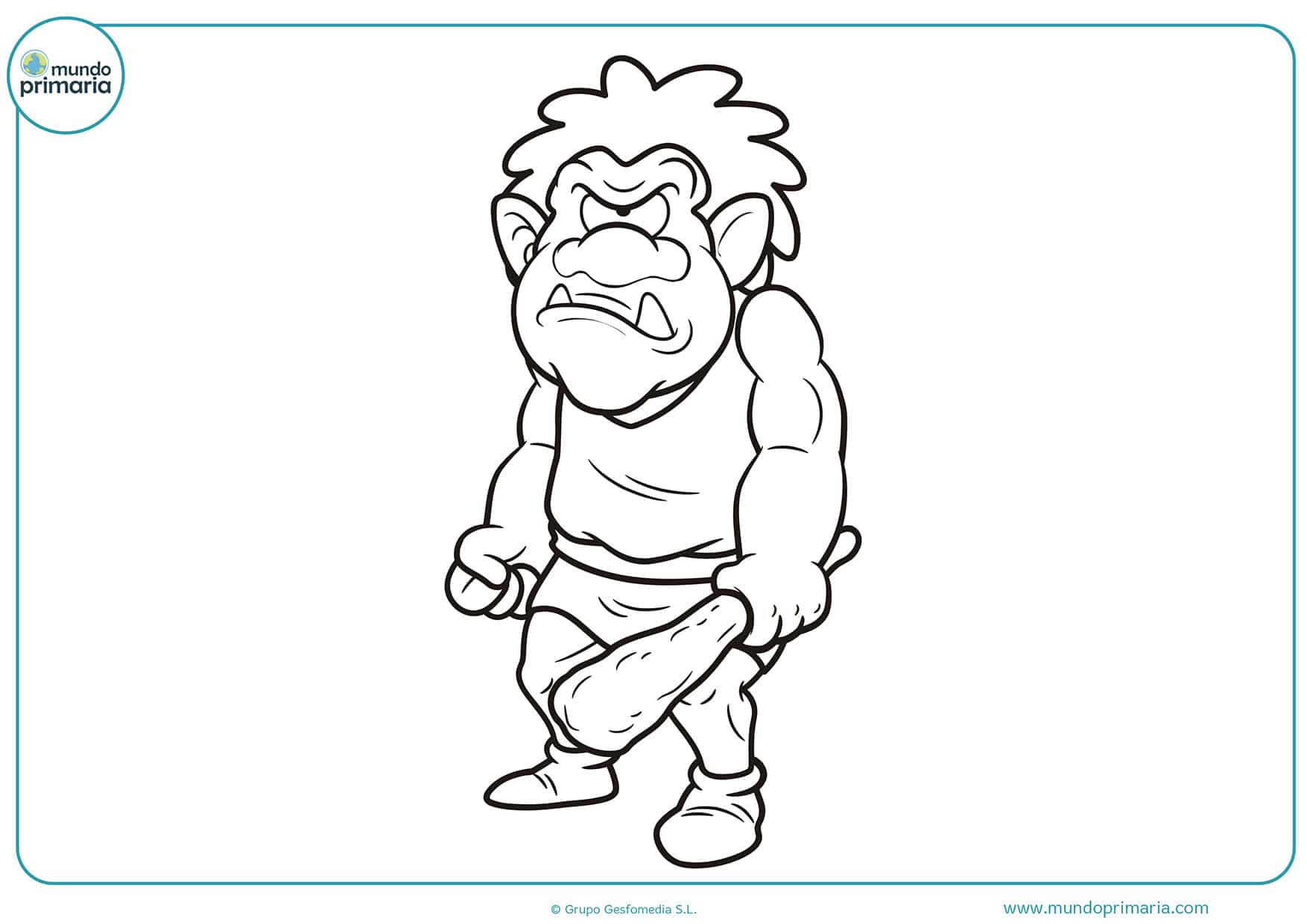 Dibujos monstruos colorear fáciles