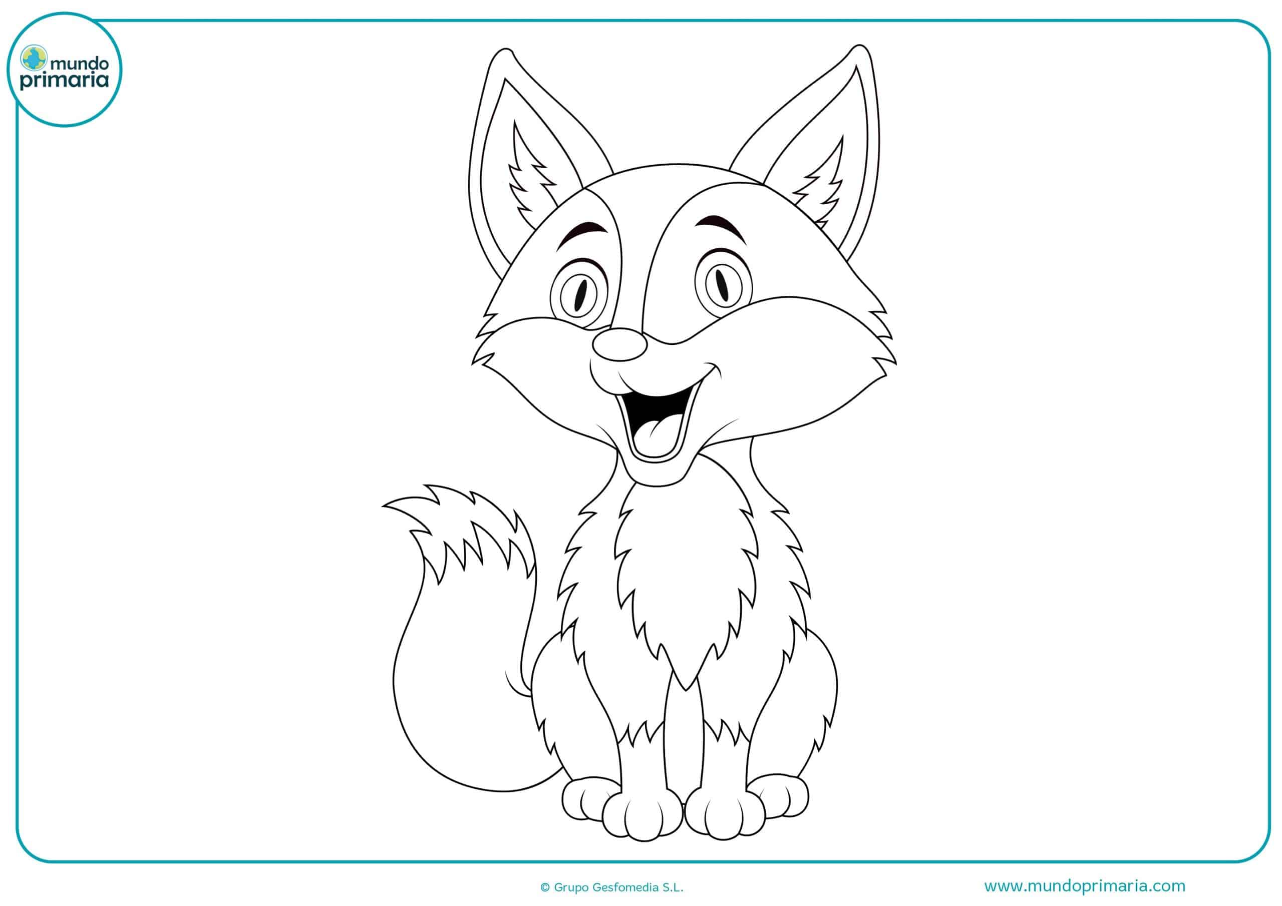 Dibujos De Animales Del Bosque Para Colorear E Imprimir