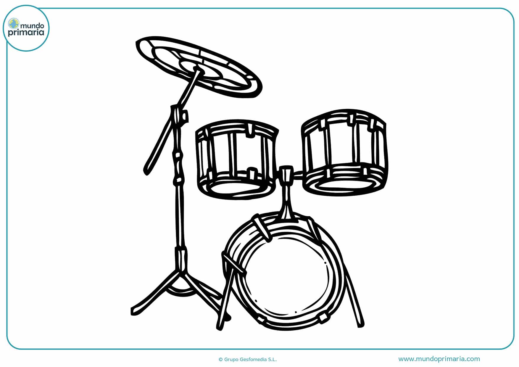 Dibujos Artísticos para colorear (Fáciles y a Lápiz) - Mundo Primaria Dibujos Artísticos para colorear (Fáciles y a Lápiz) - Mundo Primaria
