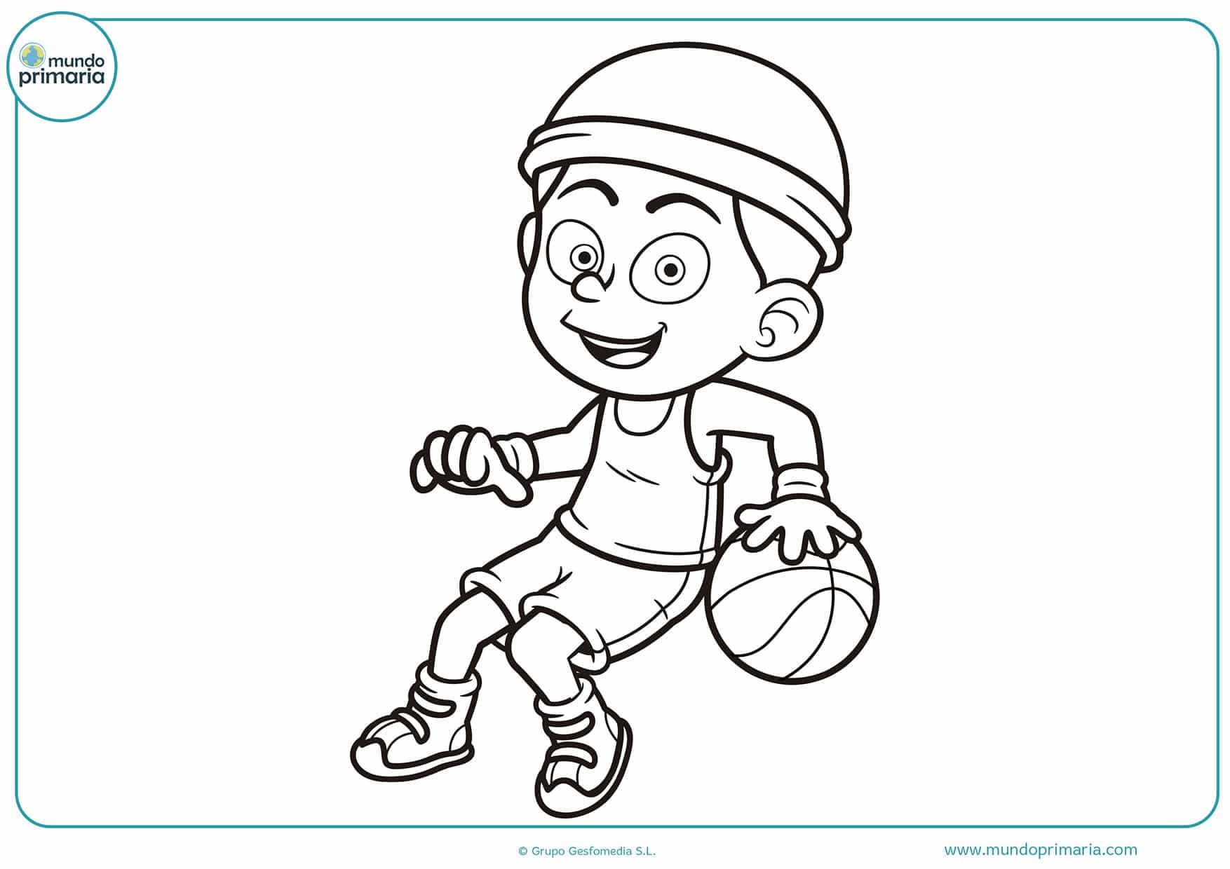 Dibujos de Deportes y Educación Física para colorear - Mundo Primaria Dibujos de Deportes y Educación Física para colorear - Mundo Primaria