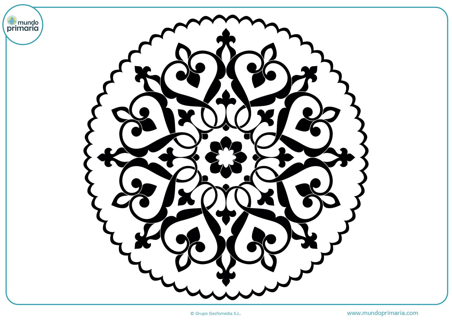 Imprimir Dibujos mandalas