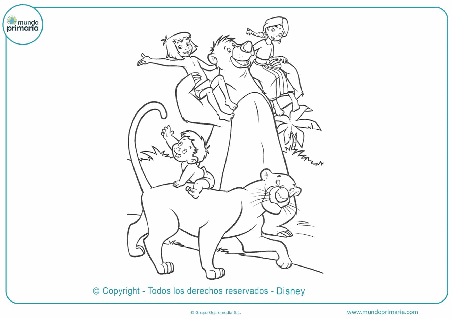 Dibujos de disney para Colorear - Mundo Primaria