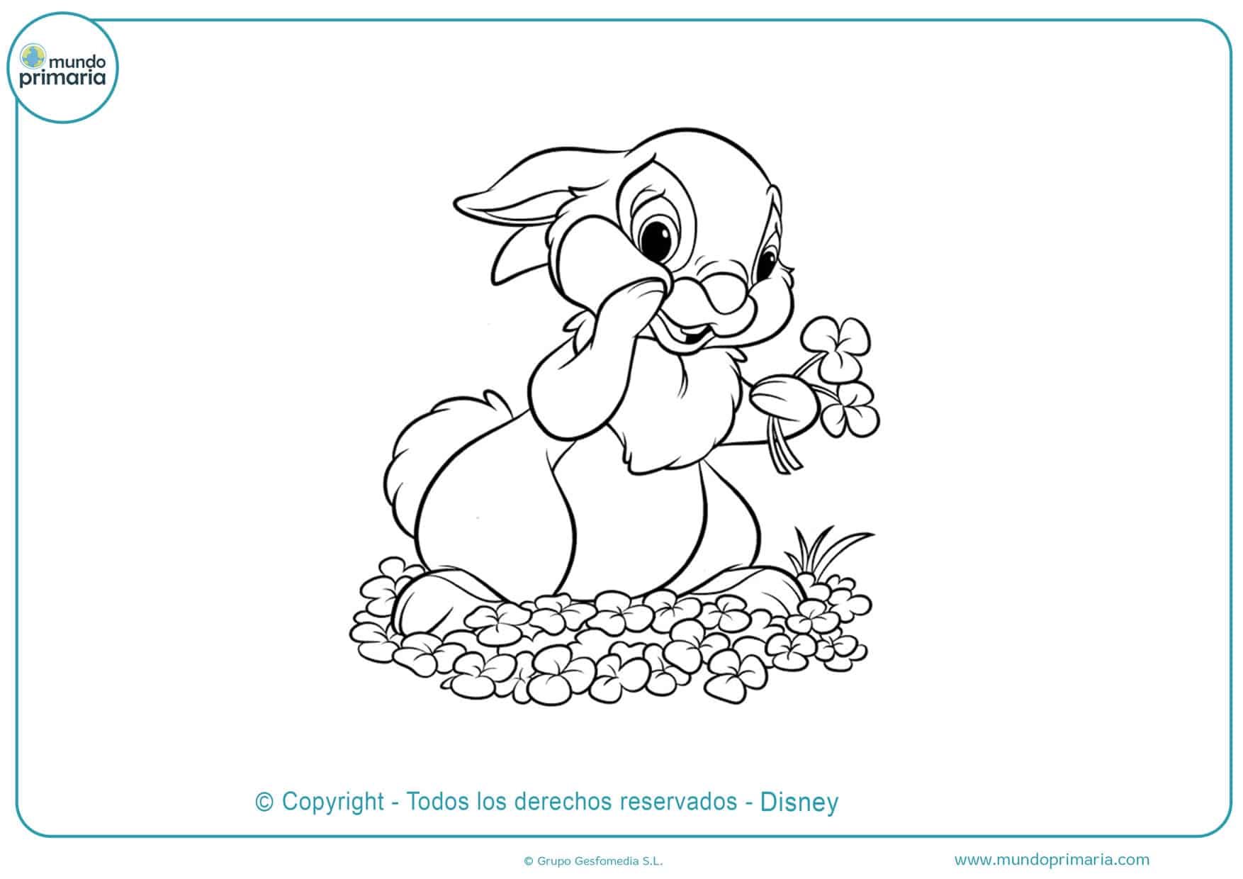 Dibujos De Disney Para Colorear Mundo Primaria
