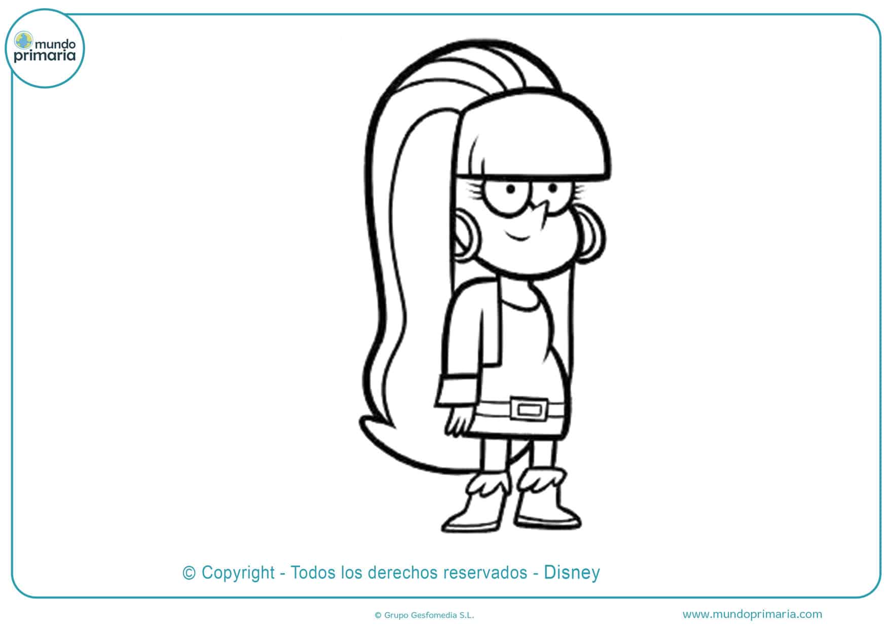 dibujos de gravity falls de wendy corduroy