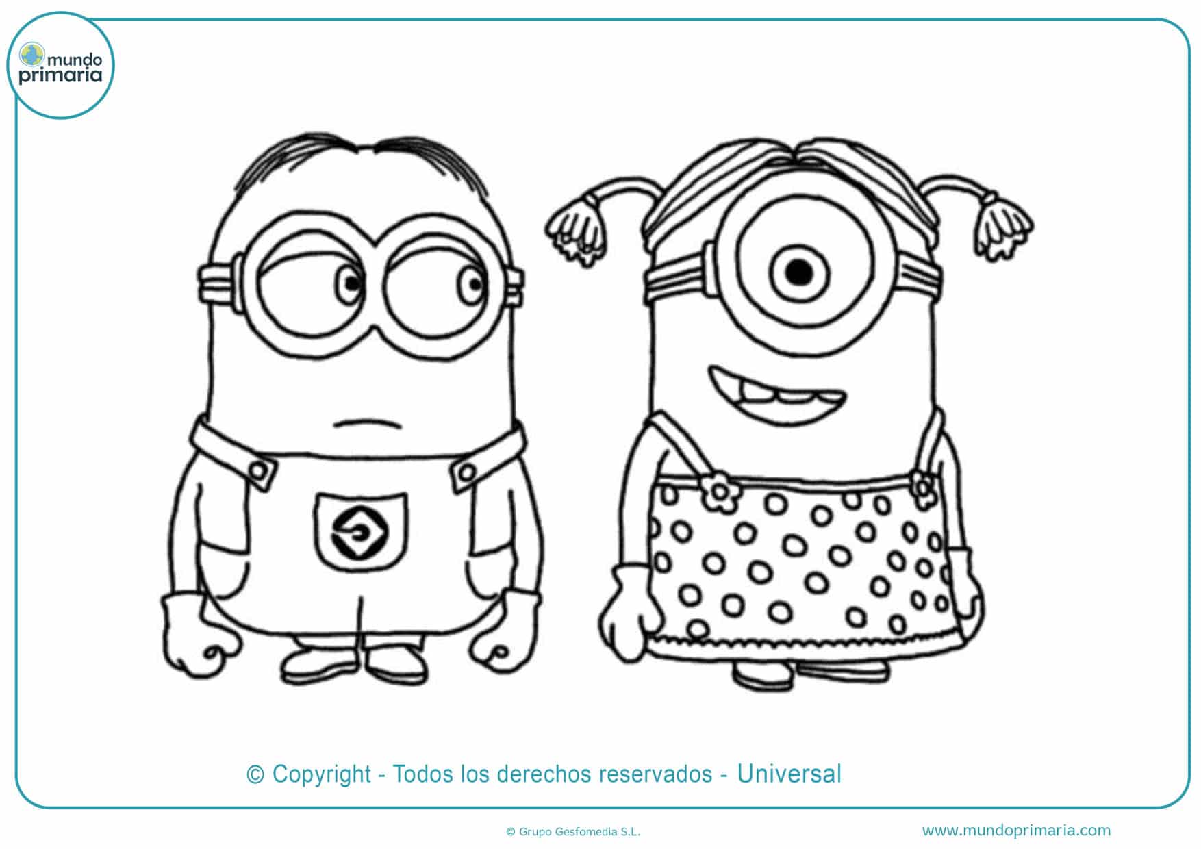  Get 40 Dibujos Para Imprimir Y Colorear Minions