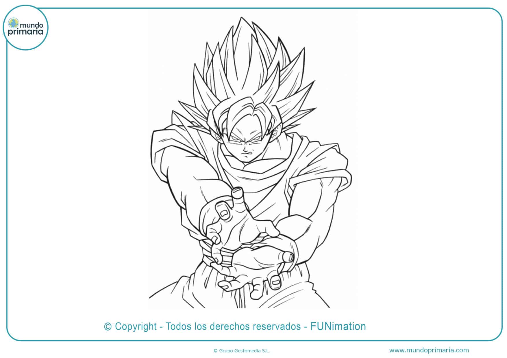 ▷ Dibujos de Goku y Son Goku para Colorear 【Listos para Imprimir】 ▷ Dibujos de Goku y Son Goku para Colorear 【Listos para Imprimir】
